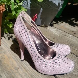 Steve Madden Twilitte Lavender Suede Pumps